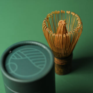 Takayama Chasen, Bamboo Tea Whisk, 80 tines. Japanese-made. Kubo Sabun